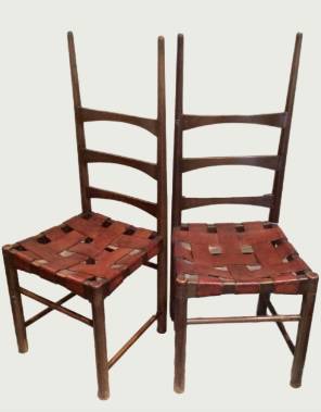 Pair of Mid 20th Century Side Chairs